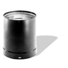 M & G Duravent 6DVL-18 6 Inch x 18 Inch Dura-Vent DVL Double-Wall Black Pipe