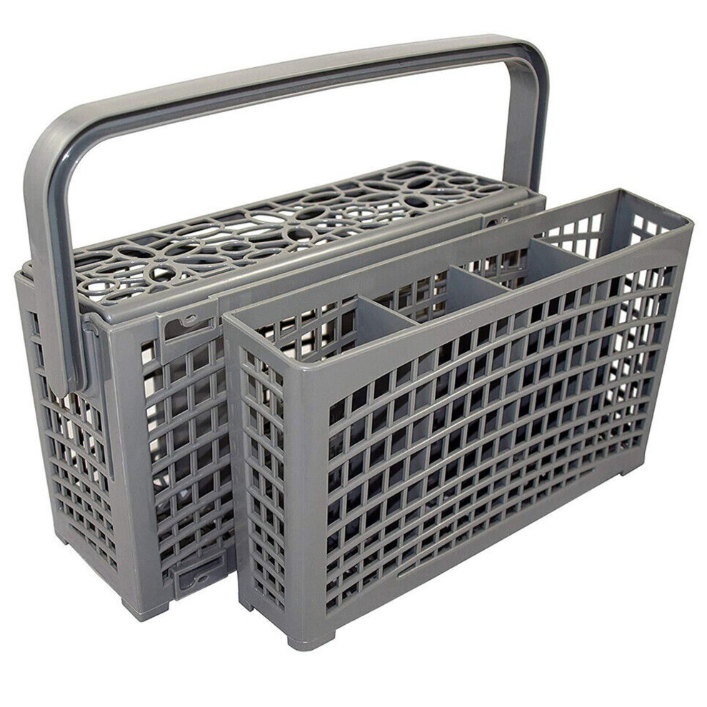 Dishwasher Cutlery Basket 2 in 1 Universal Full Size Detachable Slimline Tray