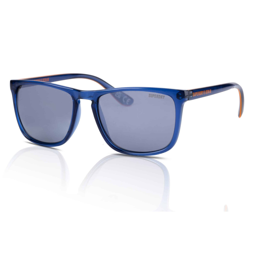 Superdry Sunglasses Shockwave 185 Blue-Black/Silver Flash Lens