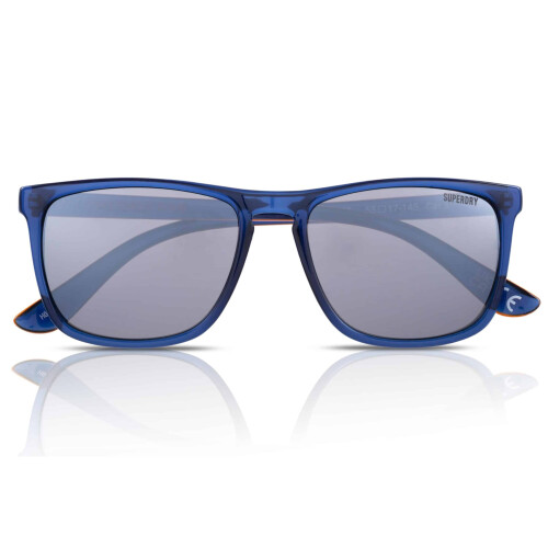 Superdry Superdry Sunglasses Shockwave 185 Blue-Black/Silver Flash Lens 1