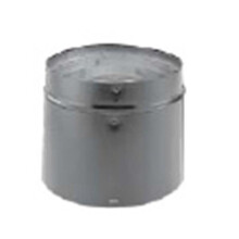 M & G Duravent 6DVL-6ADJ 6 Inch Dura-Vent DVL Adjustable 2 Inch -5 Inch Double-Wall Black Pipe