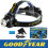 Goodyear Head Light Torch Lamp Headlamp Cree LED Rechargeable Flashlight 6000LM 1