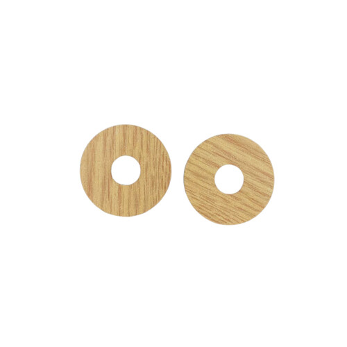 California Oak Shade Rose Radiator Pipe Covers Laminate Effect 2 Pack