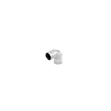 M & G Duravent 3PVP-E90 3 Inch Pellet Vent Pro 90 Deg Stainless Elbow