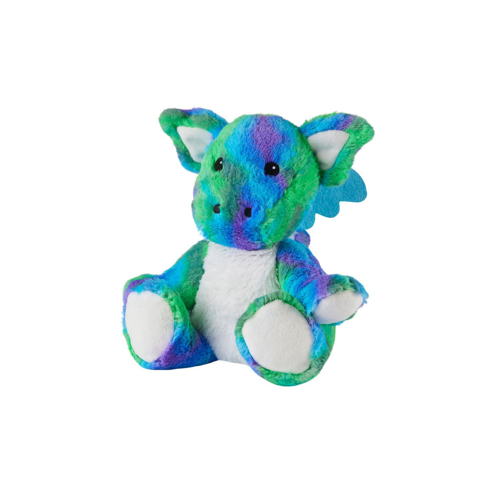 Warmies Heatable Microwavable Rainbow Dragon Soft Toy Wheat Filled & Lavender Scented