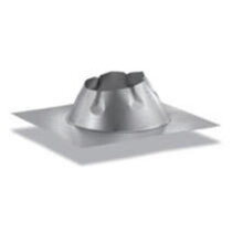 M & G Duravent 8DP-F6 8 Inch Dura-Vent Dura/plus Flashing 0/12-6/12 Galvalume Storm Collar Not Included