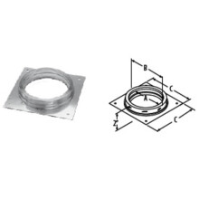 M & G Duravent 8DT-AP 8 Inch Duratech Anchor Plate