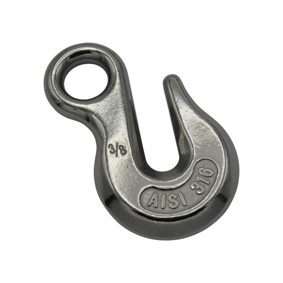 Stainless Steel Eye Grab Hook 6Mm (Chain Shortener Rigging Marine) 707152585743