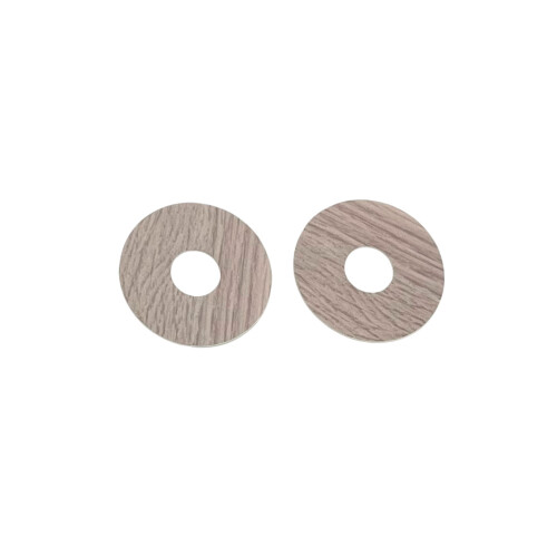 Atlanta Oak Shade Rose Radiator Pipe Covers Laminate Effect 2 Pack