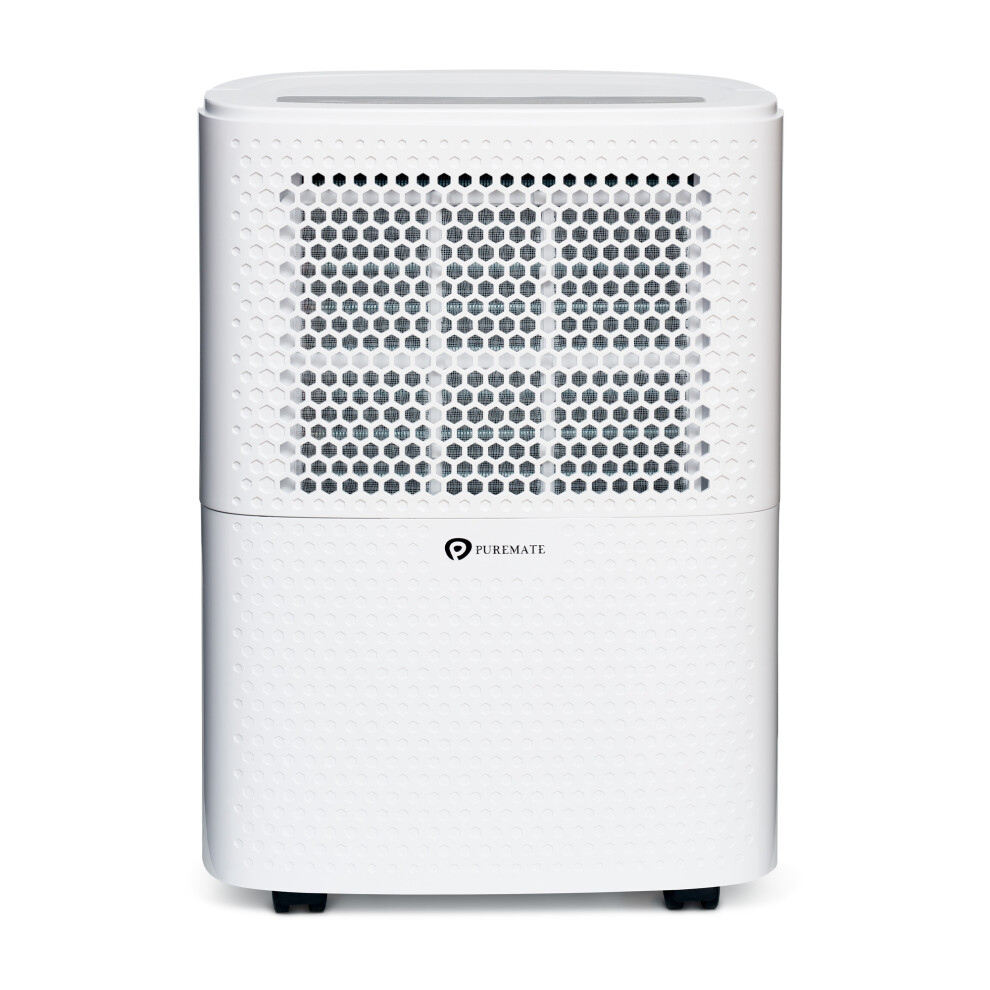 PureMate 12L Portable Dehumidifier with Air Purifier & Continuous Drainage