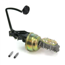35-40 Ford OEM X 7 in. Dual Brake Pedal Kit Drum & Drum 3 in. Rubber Pad