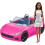Barbie Barbie - carro convers   vel e boneca morena 2