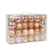 Christmas Ornament, Gold & Brown - Pack of 48