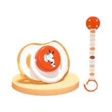 (Zebra, Daily Use) Baby Silicone Pacifier Newborn Soft Imitating Breast Milk Pacifier With Air Holes