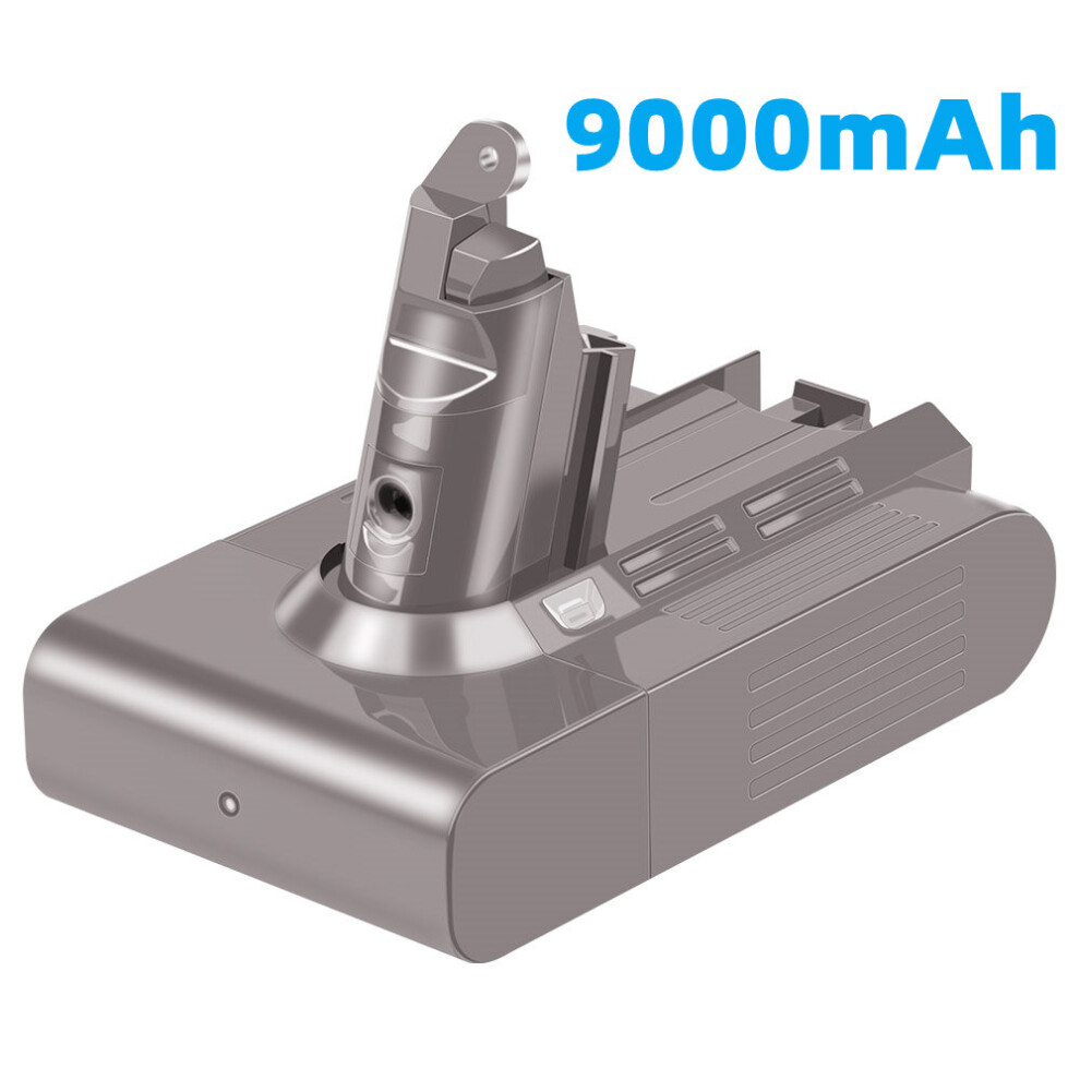 Futurebatt 21.6V 9.0Ah V6 Battery For Dyson V6 Battery Animal Absolute Motorhead Slim Sv03 Sv04 Sv05 Dc58 Dc59 Dc61 Dc62 Handheld Vacuum Cleaner