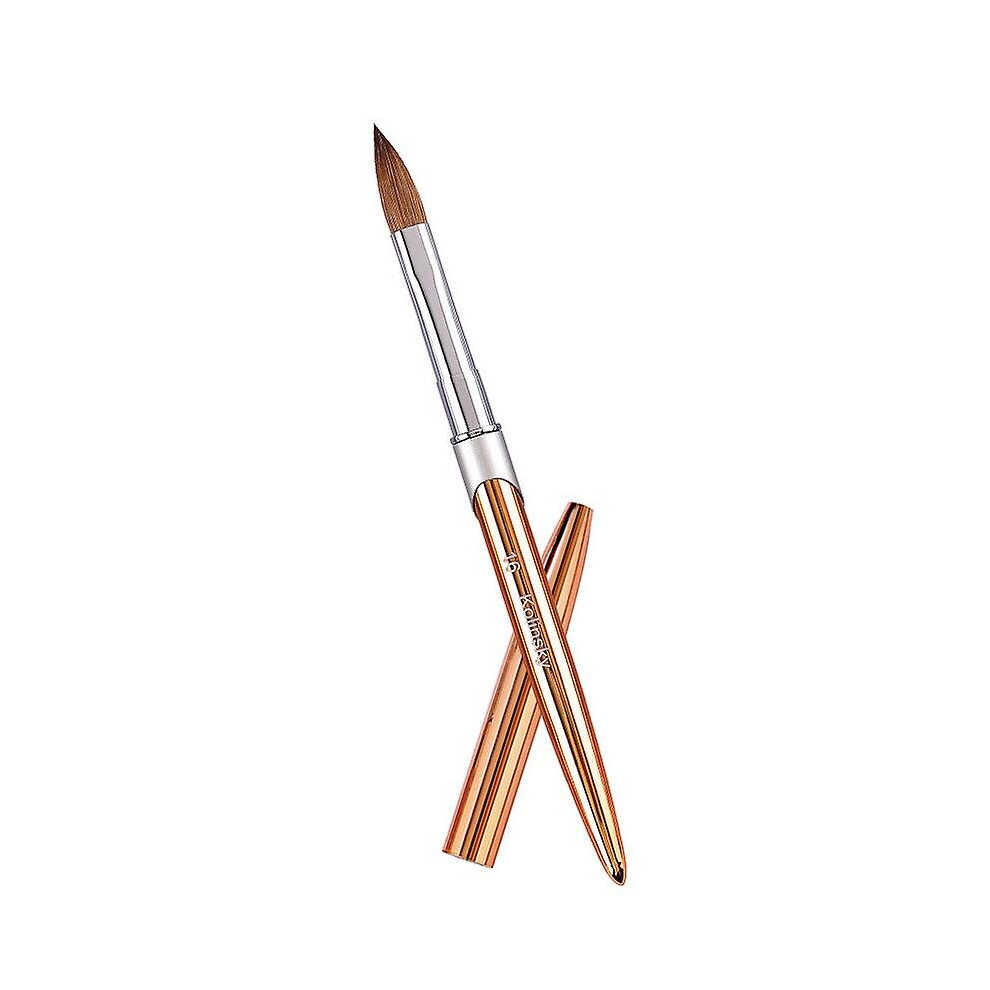 (16) Acrylic Nail Art Brush Kolinsky Hair Nail Brush Nail Paint Gel Brush