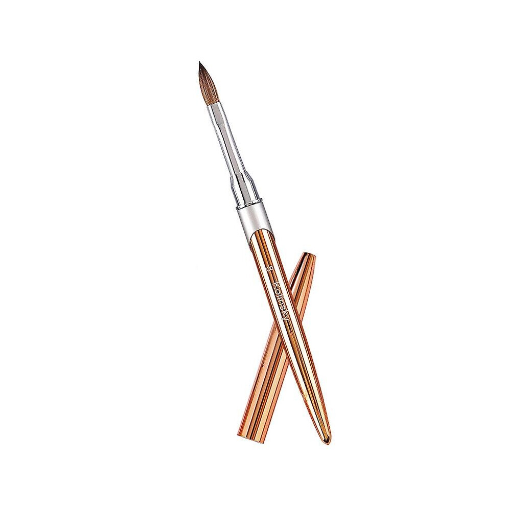 (8) Acrylic Nail Art Brush Kolinsky Hair Nail Brush Nail Paint Gel Brush