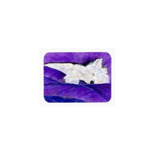 15 x 12 in. Westie Glass Cutting Board - Large