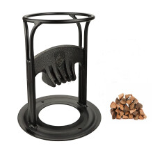 WestWood Firewood Log Kindling Cracker Cast Steel Wood Splitter Racker Ornament