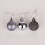 (12Pcs, Dark Grey) 50mm Christmas Baubles Shatterproof,Tree Decorations 3