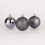 (24Pcs, Dark Grey) 50mm Christmas Baubles Shatterproof,Tree Decorations 1
