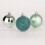 (12Pcs, Turquoise) 50mm Christmas Baubles Shatterproof,Tree Decorations 1
