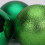 (Dark Green) 15cm/3Pcs Christmas Baubles Shatterproof,Tree Decor 3