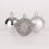 (18Pcs, Silver) 50mm Christmas Baubles Shatterproof,Tree Decorations 1