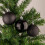 (6Pcs, Black) 60mm Christmas Baubles Shatterproof,Tree Decorations 3