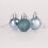 (12Pcs, Light Blue) 30mm Christmas Baubles Shatterproof,Tree Decorations 1