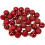 (24Pcs, Red) 30mm Christmas Baubles Shatterproof,Tree Decorations 3