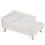Bingopaw Luxury Cat Bed Stool Dog Sofa Couch Bed Rubber Wood Legs 7