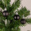 (24Pcs, Black) 30mm Christmas Baubles Shatterproof,Tree Decorations 3