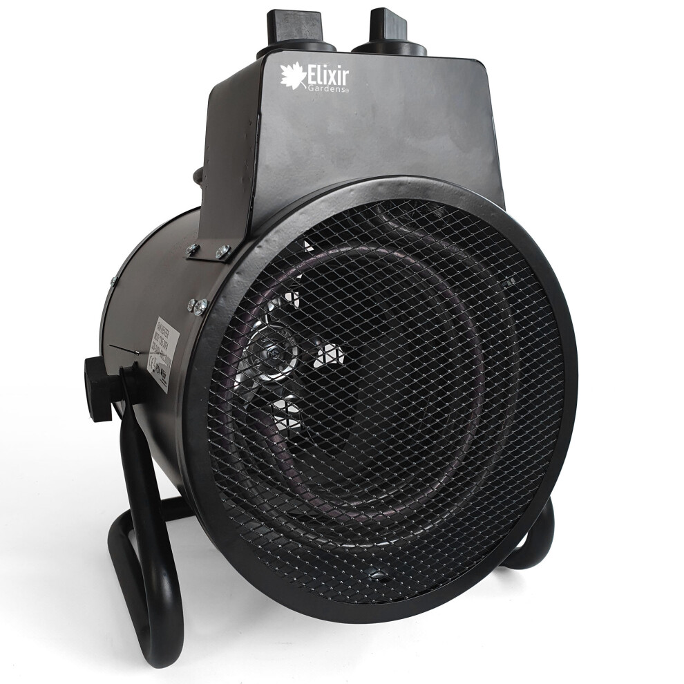 (TSE-30FA 3kW) Low Energy Electric Fan Space Heaters | 2kW-3kW Models | Garage, Shed, Greenhouse, Workshop, Basement & Indoor Heating