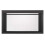 30 in. Clean Screen Front, Black 1