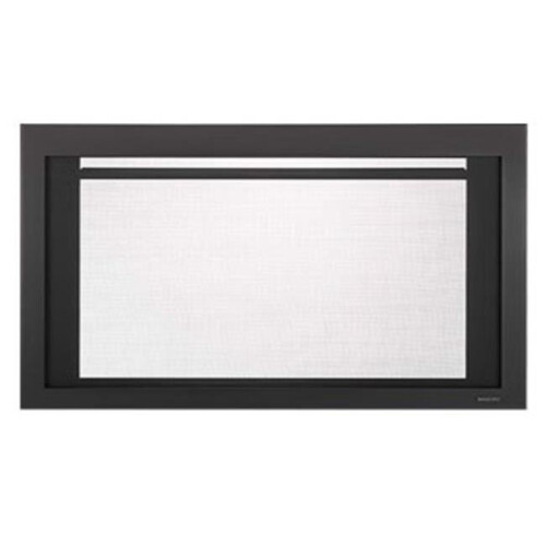 30 in. Clean Screen Front, Black