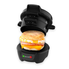 High Street TV 01655 Breakfast Sandwich Maker, Black