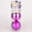 (3Pcs, Purple) 10cm Christmas Baubles Shatterproof,Tree Decor 3
