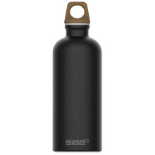 Aluminium Water Bottle 100% Recyled Materials Eco Friendly - Black