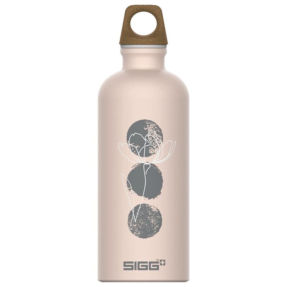 Aluminium Water Bottle Abstract Pink 100% Recyled Eco Friendly Gift