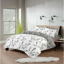 (King, Daisy) 100% EGYPTIAN COTTON PRINT DUVET COVER QUILT SET