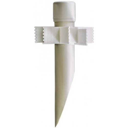 Intense Cap for Garden Post Spike - White