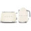 Smeg (cream) SMEG 2-Slice Toaster and 1.7-litre Kettle Set 1