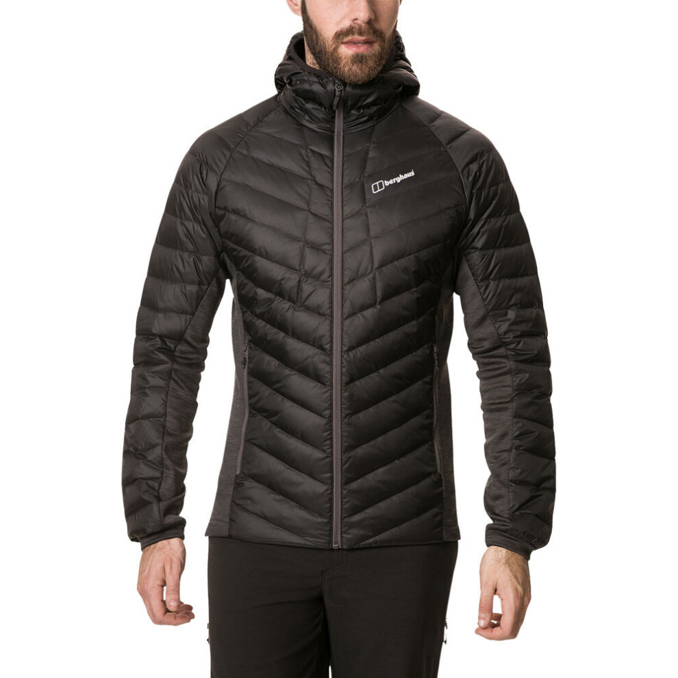 Berghaus Mens Tephra STR Reflct DWN Jacket Black Polyamide - Size Large - Image 2