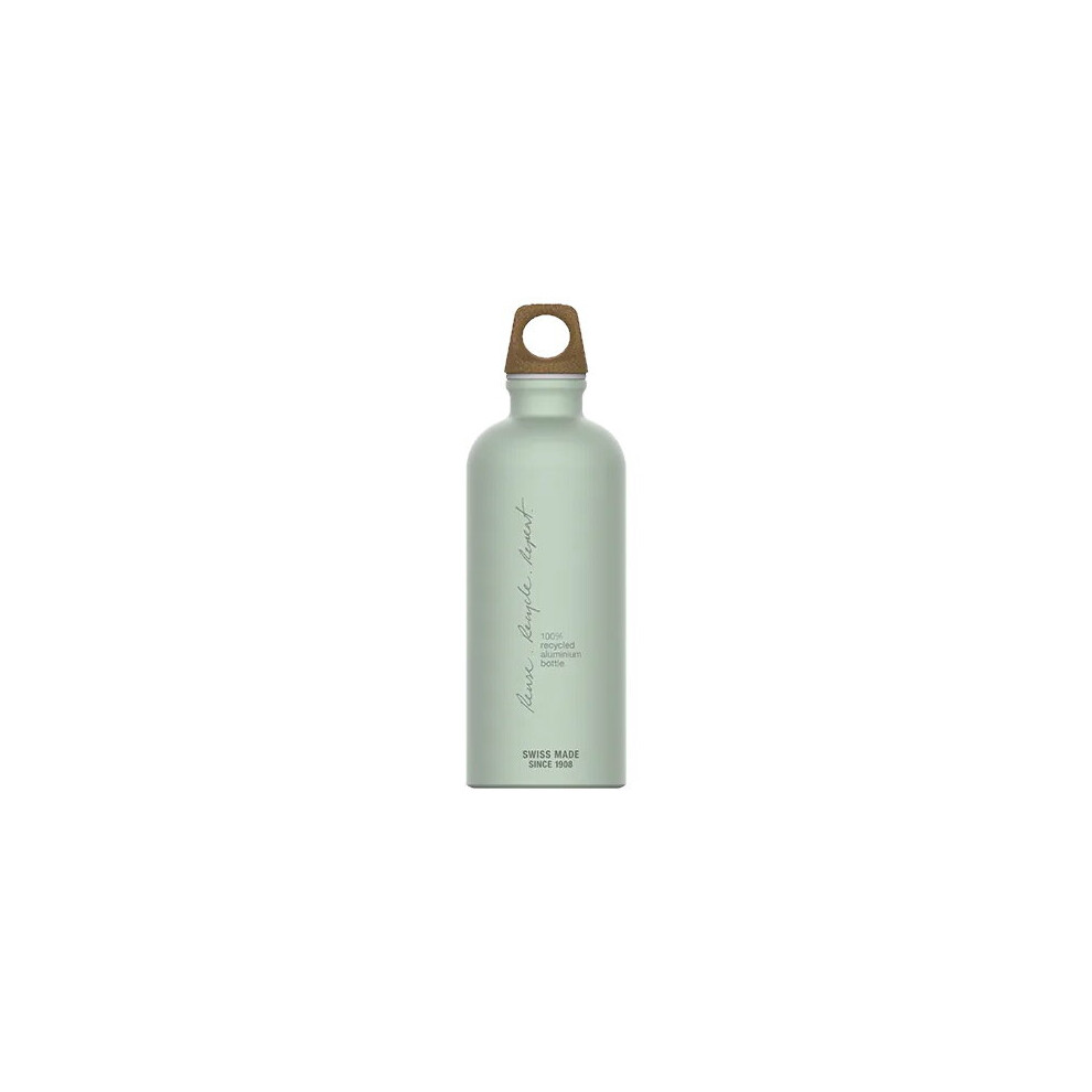 Aluminium Water Bottle 100% Recyled Materials Eco Friendly - Sage