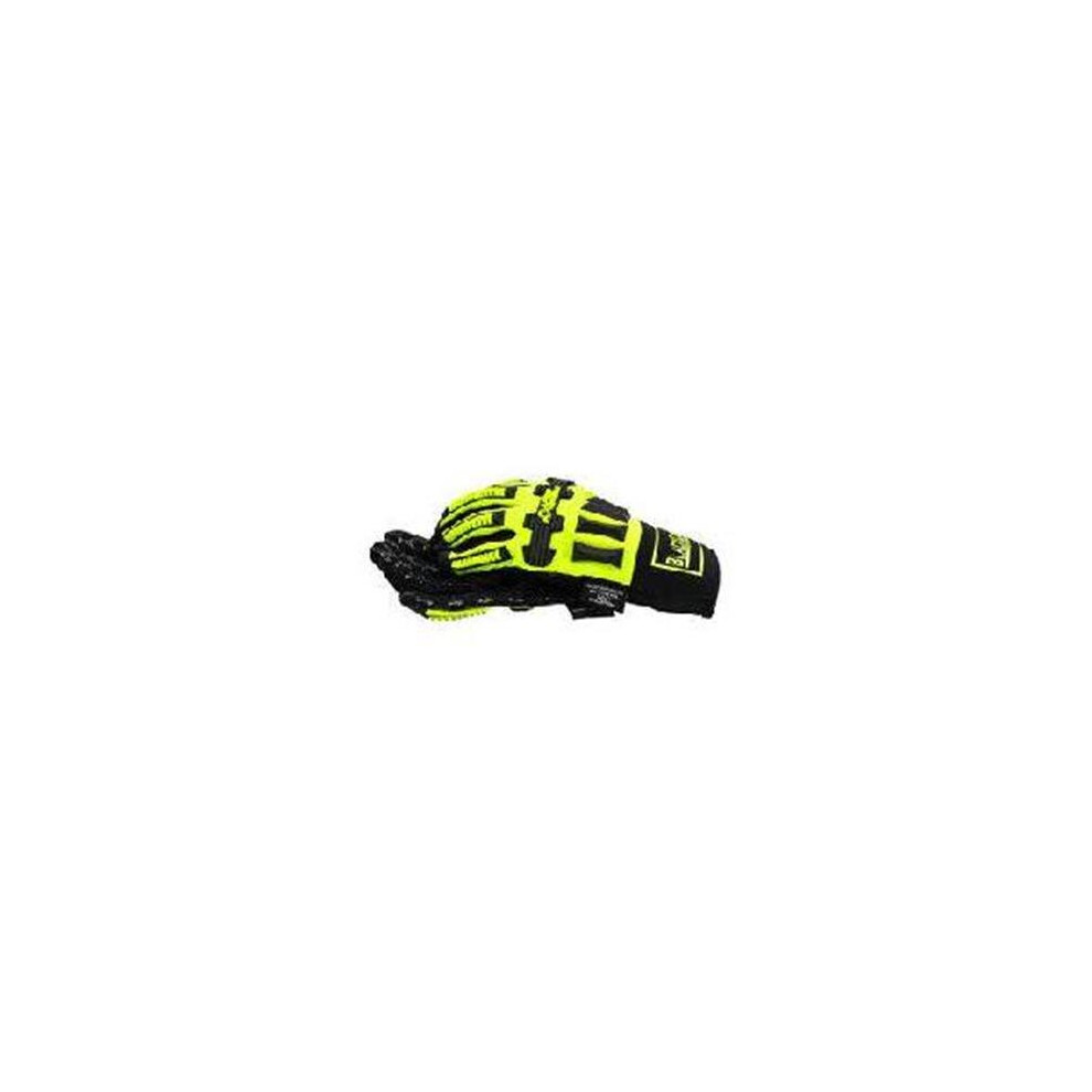 Heavy-Duty High Visibility Glove With Kevlar Lining - Large 745704465211
