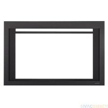 35 in. Clean Screen Front, Black