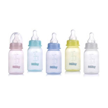 Nuby? Baby Bottles - Assorted Tints 4 oz Case of 72