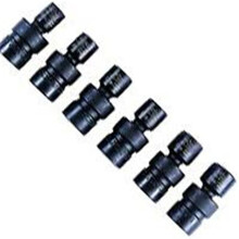 6 Piece 3/8 Inch Drive Metric Swivel Impact Socket Set