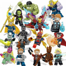 16 Stück Marvel Avengers Super Hero Comic Mini Figuren Dc Minifigure Geschenk für Kinder